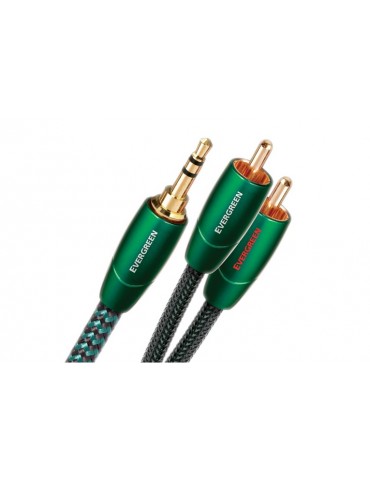 AUDIOQUEST EVERGREEN 3,5mmM-2xRCA 0,6MT