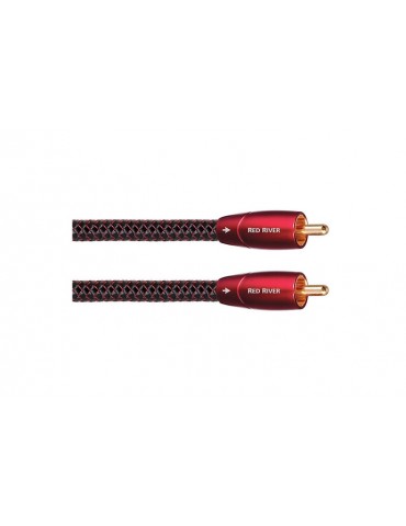 AUDIOQUEST RED RIVER RCA-RCA PAIR 1MT