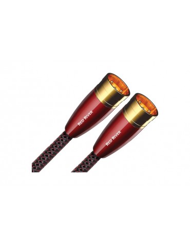 AUDIOQUEST RED RIVER XLR-XLR PAIR 0,5MT