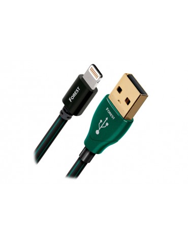 AUDIOQUEST FOREST USB A- LIGHTNING 0.75M