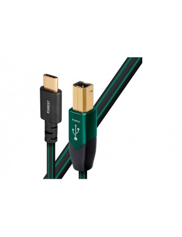 AUDIOQUEST FOREST USB B- USB C 0.75M