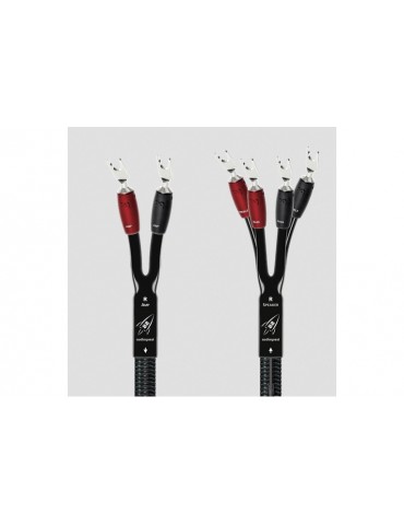 AUDIOQUEST ROCKET 88 BIWIRE SPADE SILVER